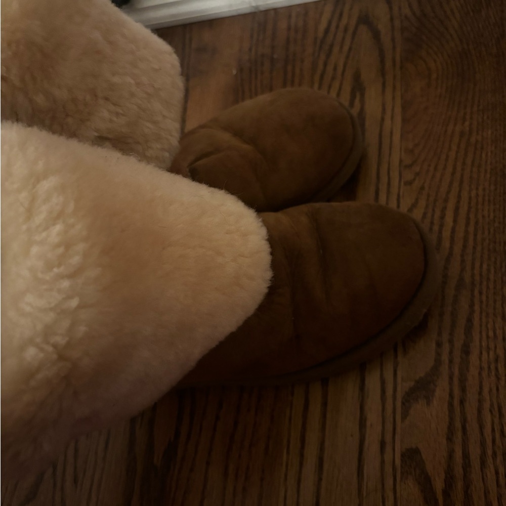 UGG Cream Shearling Boots